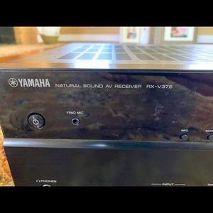 Yahama RX V 375 Audio Receiver